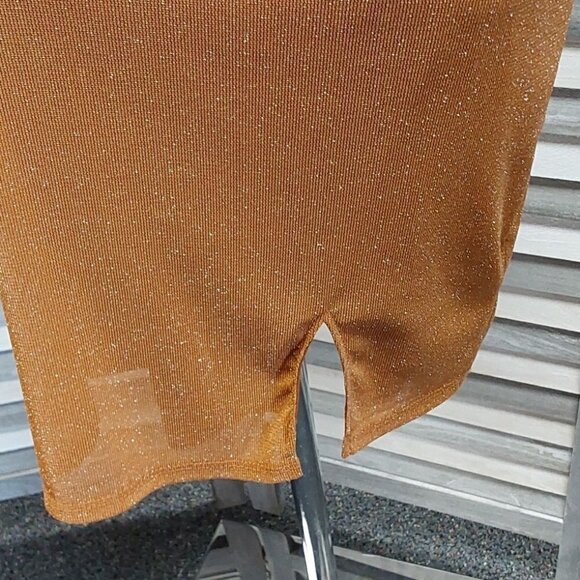 Women's Sleeveless Cut Out Lurex Dress | Wild Fable | Medium - Picture 5 of 13